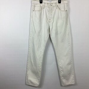 Frame Le Slouch Ecru Jeans Size 28